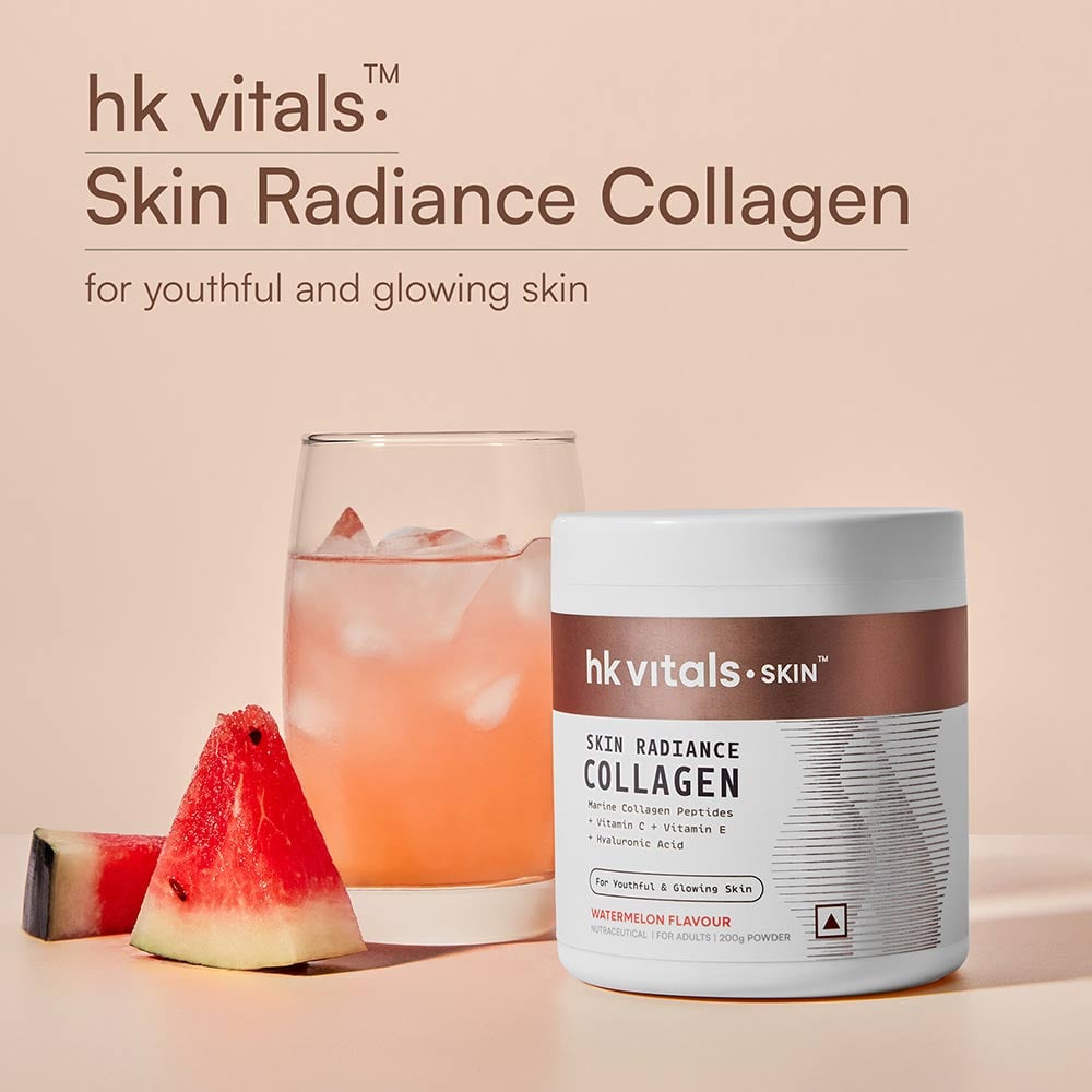 1 - HK Vitals Skin Radiance Collagen,  Marine Collagen  200 g  Watermelon