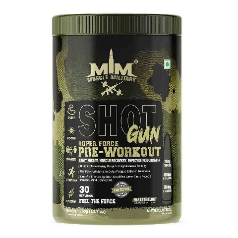 1 - Muscle Military Shot Gun Pre-Workout,  0.79 lb  Watermelon 