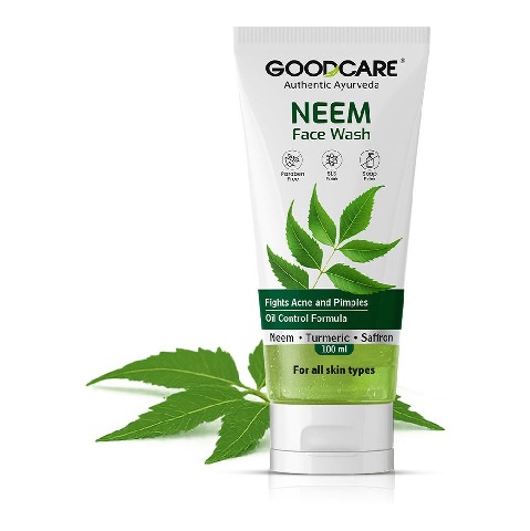 1 - Goodcare Neem Face Wash, 100 ml for All Skin Types