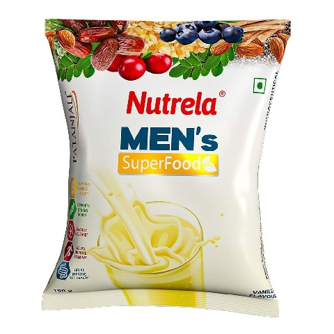 1 - Nutrela Men's Superfood,  Vanilla  150 g 