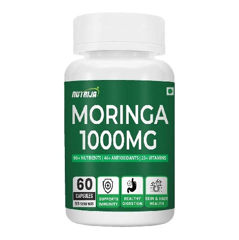 1 - NutriJa Moringa 1000mg,  60 capsules 