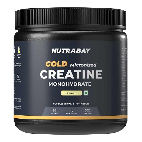 1 - Nutrabay Gold Micronised Creatine Monohydrate,  Lemon  0.55 lb 