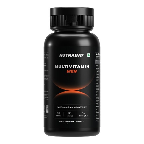 1 - Nutrabay Pro Active Multivitamin Men,  30 tablet(s)  Unflavoured 