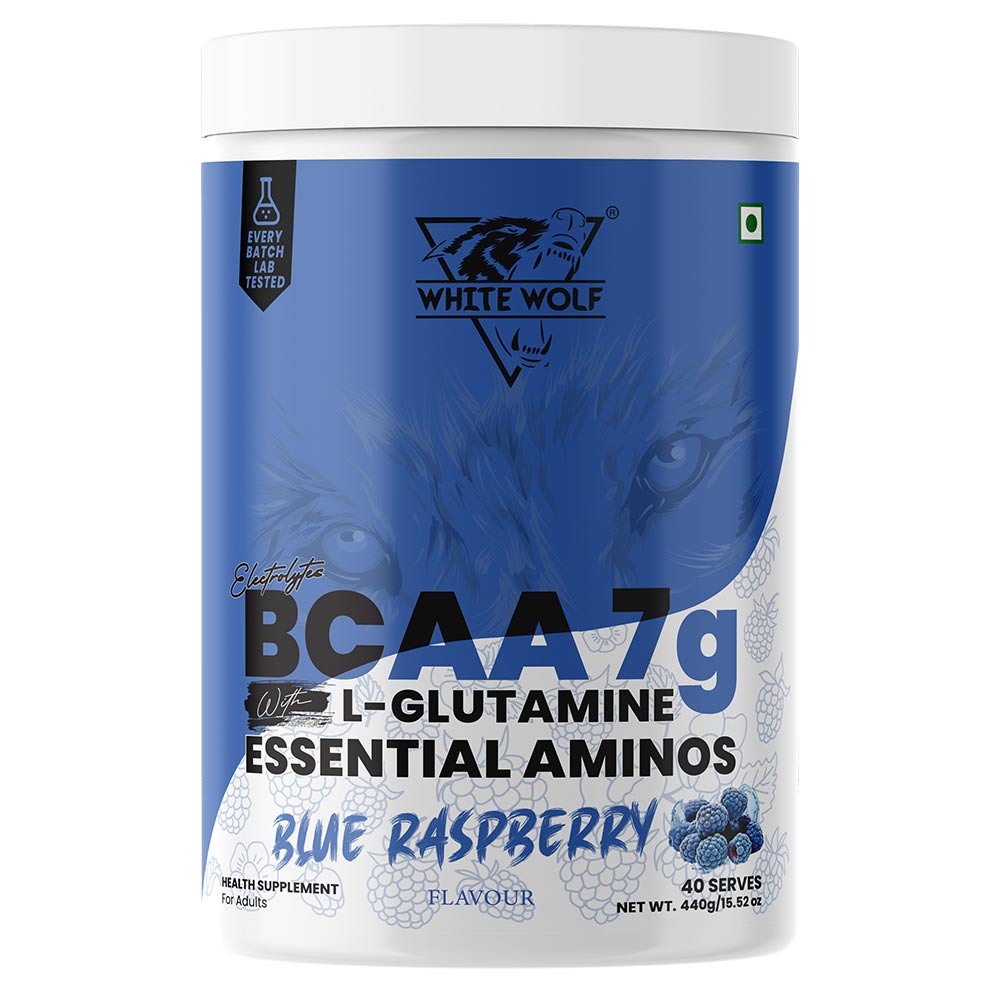 White Wolf BCAA 7g, 0.97 lb 40 Servings Blue Raspberry-picture-10