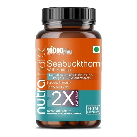 1 - NutraMarck Seabuckthorn with Moringa, 60 capsules
