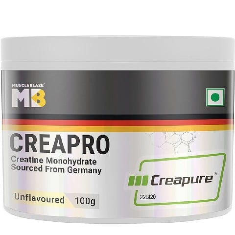 10-(7 - MuscleBlaze CreaPRO Creatine with Creapure® Powder from Germany,  Unflavoured  0.22 lb 