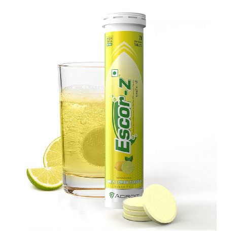 1 - Escor-Z Effervescent,  20 tablet(s)  Lime and Lemon 