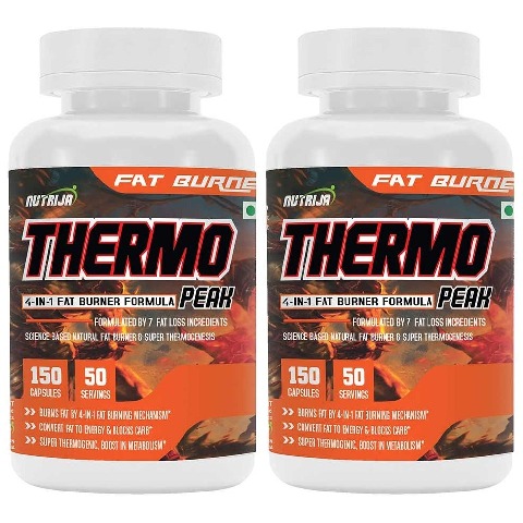 1 - NutriJa Thermo Peak, 150 capsules Unflavoured (Pack of 2)