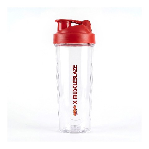MuscleBlaze X Naruto Limited Edition Shaker, Red 700 ml