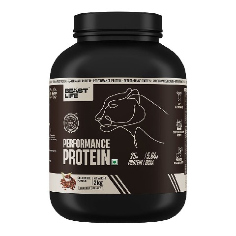 1 - BeastLife Performance Protein, 4.4 lb Cold Coffee
