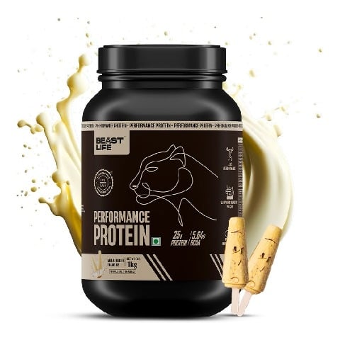 1 - BeastLife Performance Protein, 2.2 lb Malai Kulfi