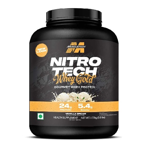 1 - MuscleTech Nitrotech Whey Gold, 3.8 lb Vanilla Cream