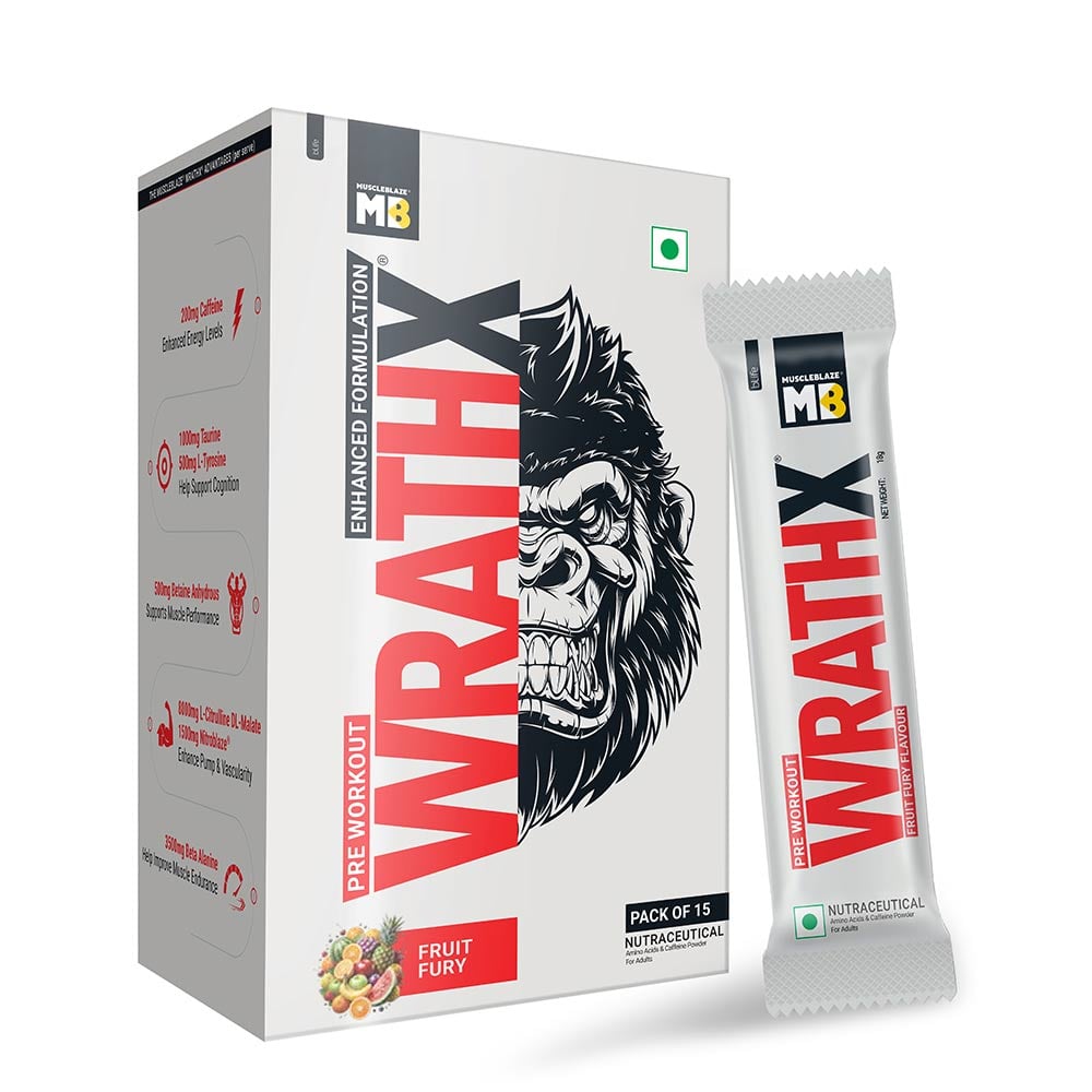 MuscleBlaze Pre Workout WrathX, 0.59 lb Fruit Fury-picture-24
