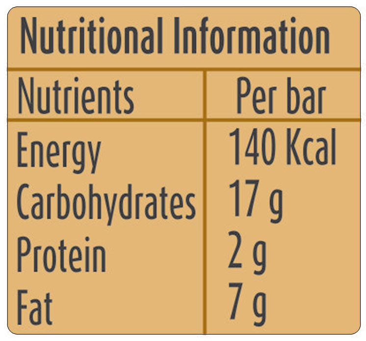 3 - On The Run Energy Bar,  6 Piece(s)/Pack  Hazelnut Magic 