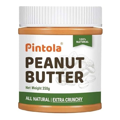1 - Pintola All Natural Peanut Butter, 0.350 kg Extra Crunchy