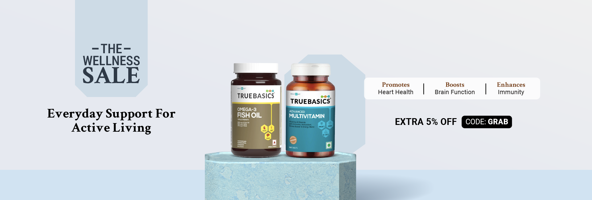 Wellness Range | Extra 5% Off | Code: GRAB