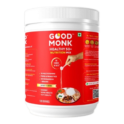 1 - Good Monk Healthy 50+ Nutrition Mix, Unflavoured 120 sachets/pack