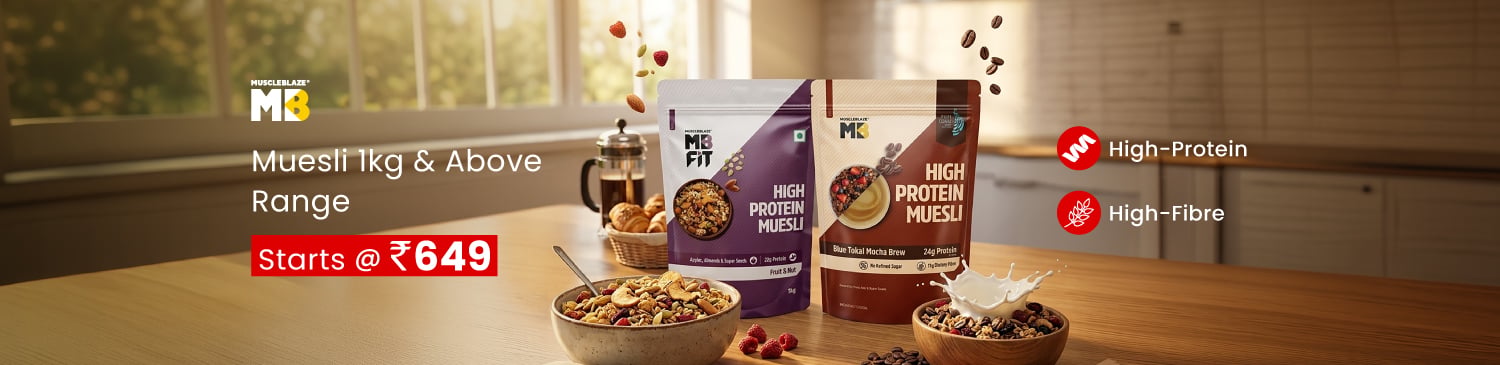 MB Muesli Range 1 Kg & Above | Starts @ 649