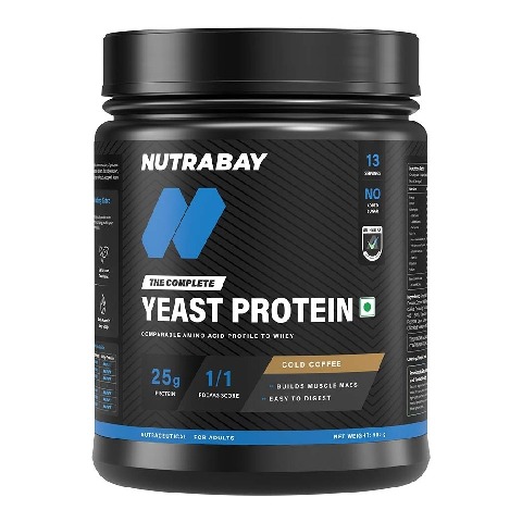 1 - Nutrabay Yeast Protein, 1.1 lb Cold Coffee