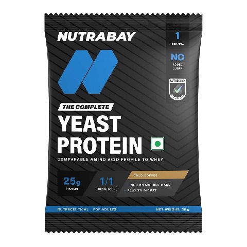 1 - Nutrabay Yeast Protein, 0.079 lb Cold Coffee