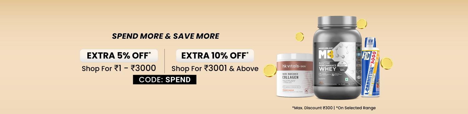 Spend More Save More | Extra 5% & Extra 10%