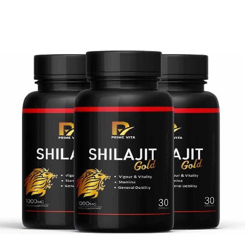 1 - PRIME VITA Shilajit Gold 1000mg, 90 capsules