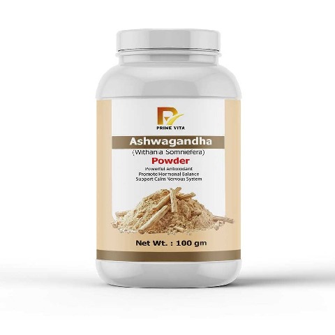 1 - PRIME VITA Ashwagandha (Withania Somnifera) Powder,  100 g 