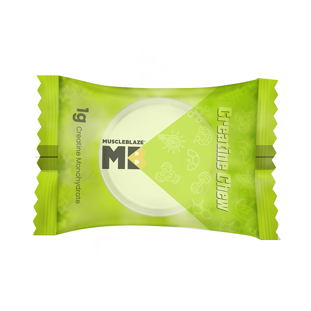 4 - MuscleBlaze Creatine Chews,  Lemon  0.30 lb