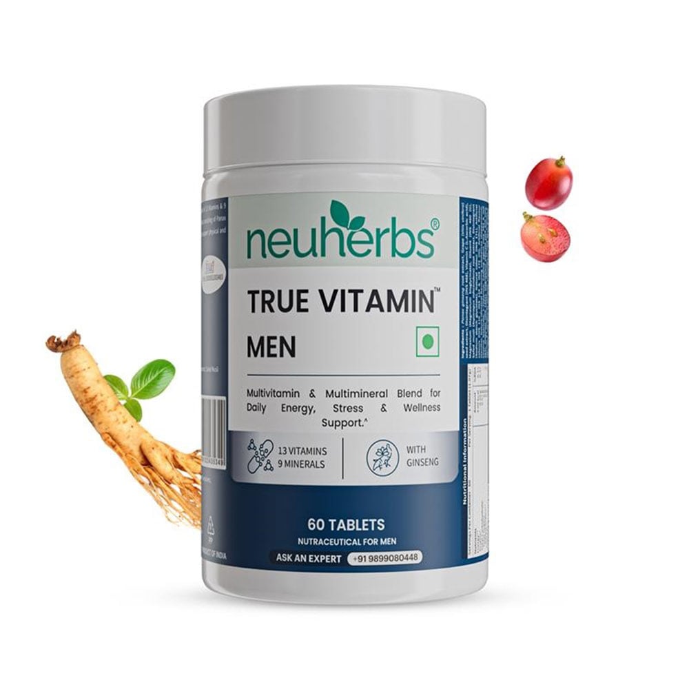 Neuherbs True Vitamin Men (Multivitamin), 60 tablet(s) Unflavoured-image-7