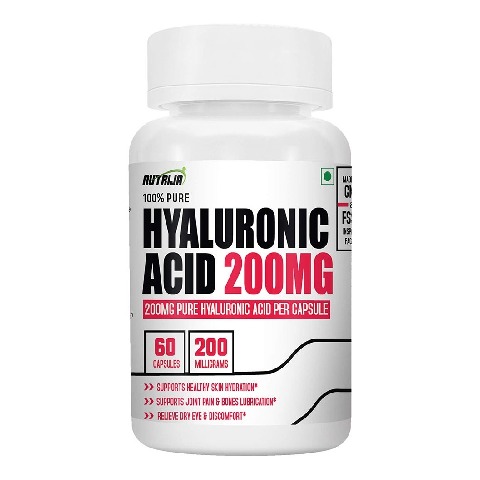 1 - NutriJa Hyaluronic Acid 200mg, 60 capsules