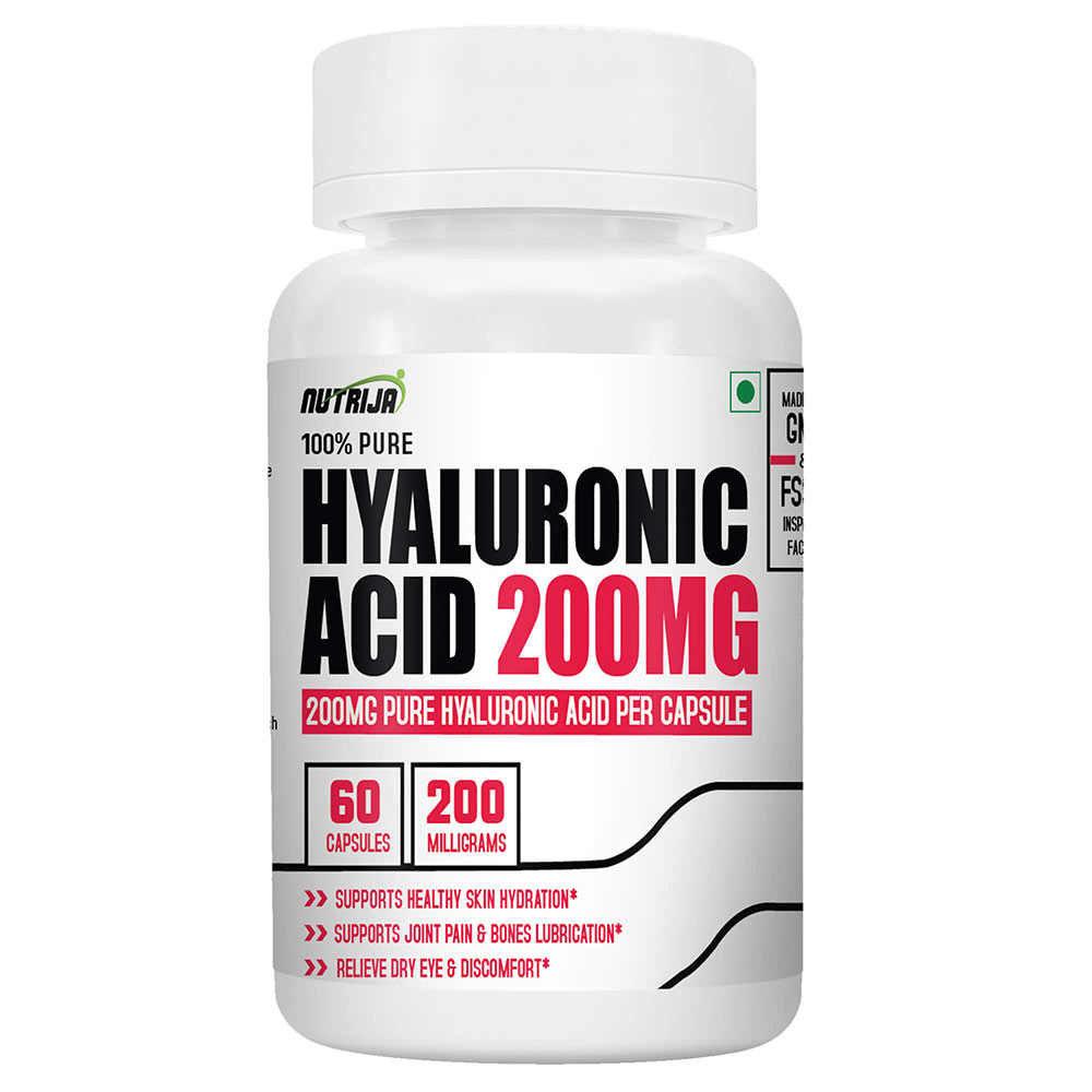 NutriJa Hyaluronic Acid 200mg, 60 capsules-image-49