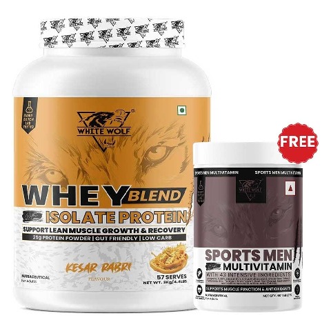White Wolf Whey Blend,  4.4 lb  Kesar Rabri 