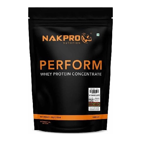 1 - Nakpro Perform Whey Protein Concentrate, 2.2 lb Chocolate