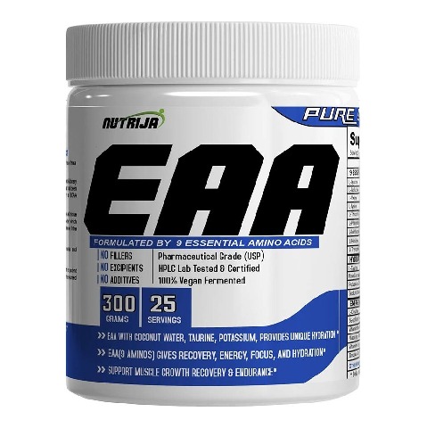 1 - NutriJa EAA, Unflavoured 0.66 lb 25 Servings