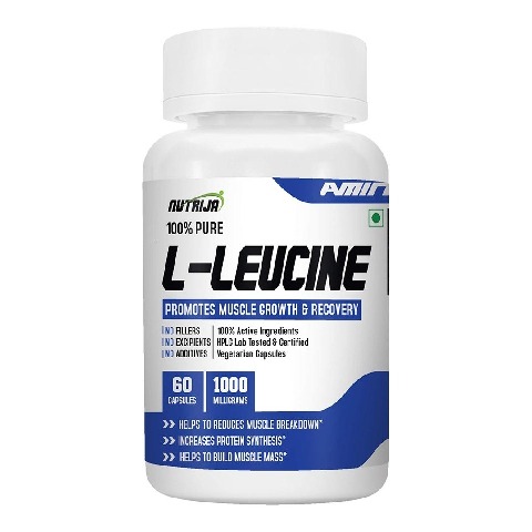 1 - NutriJa L-Leucine 1000mg, 60 capsules