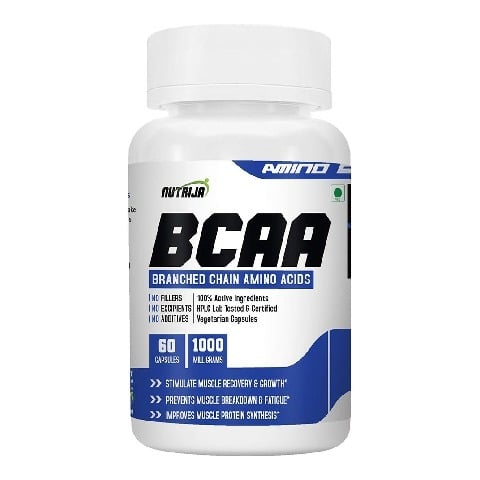 1 - NutriJa BCAA 1000mg, 60 capsules 30 Servings Unflavoured