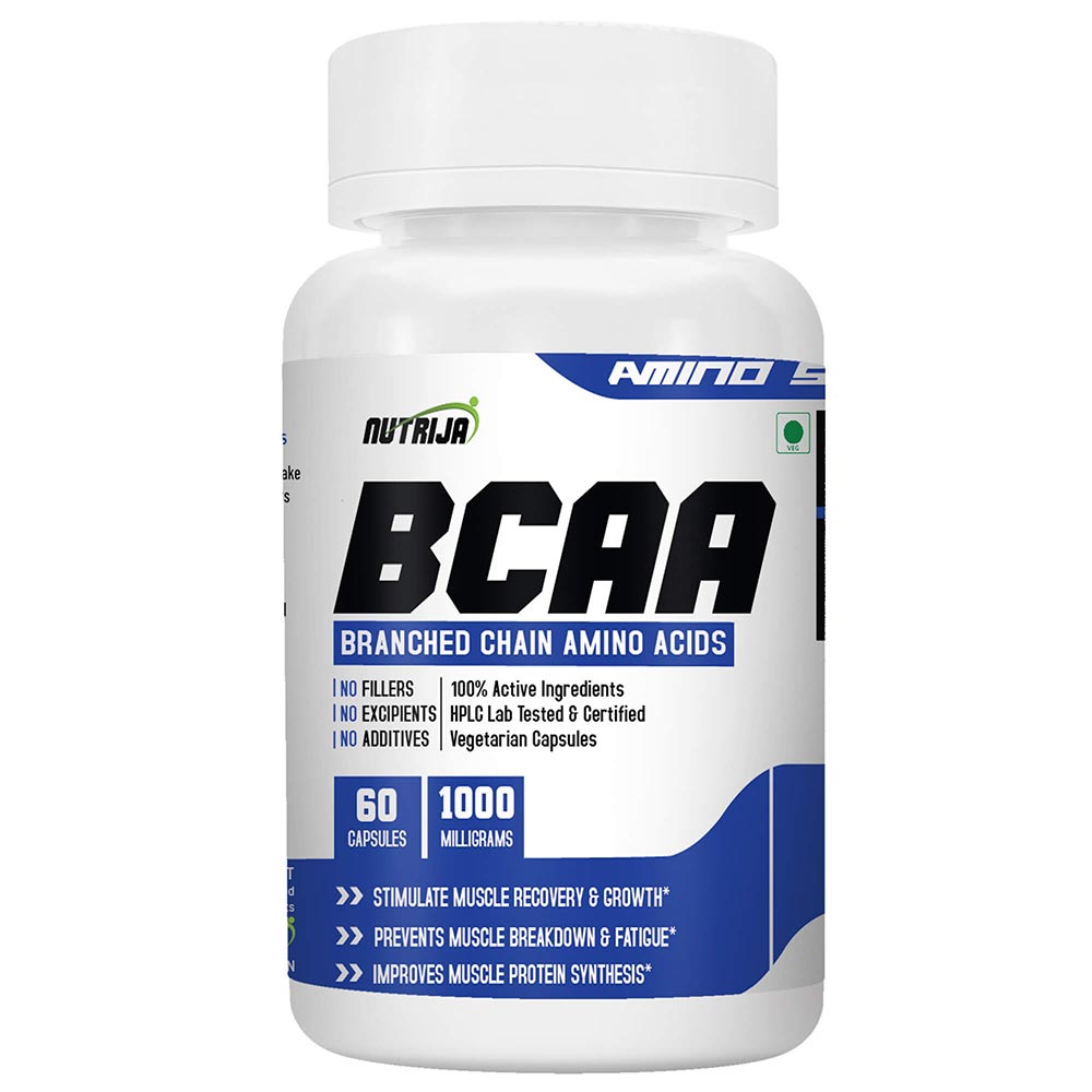 NutriJa BCAA 1000mg, 60 capsules 30 Servings Unflavoured-picture-13