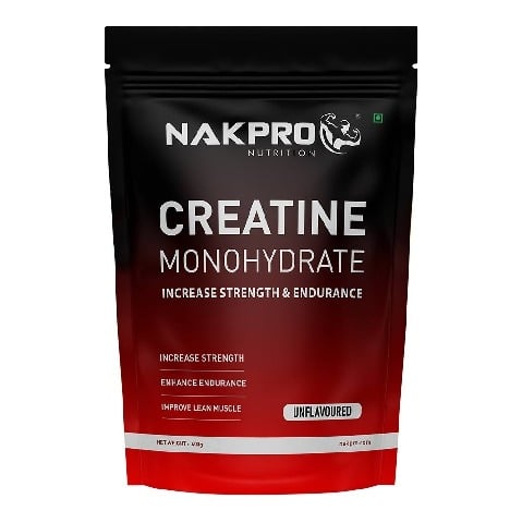 1 - Nakpro Creatine Monohydrate,  Unflavoured  0.88 lb 