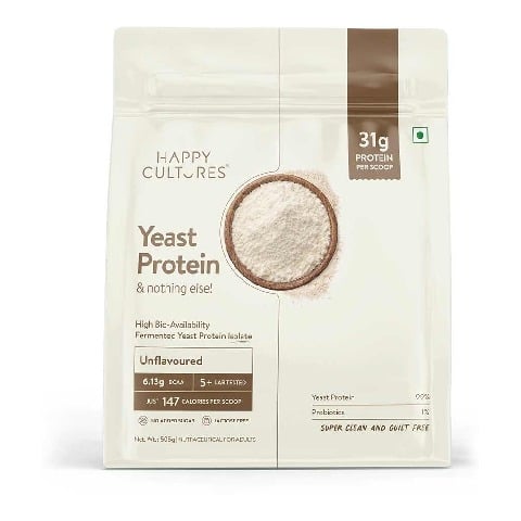 1 - Happy Cultures Tastiest Yeast Protein, 1.11 lb Unflavoured
