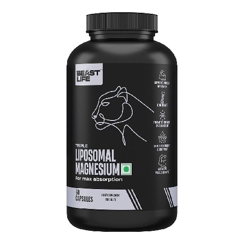 1 - BeastLife Liposomal Triple Magnesium+,  Unflavoured  60 capsules 