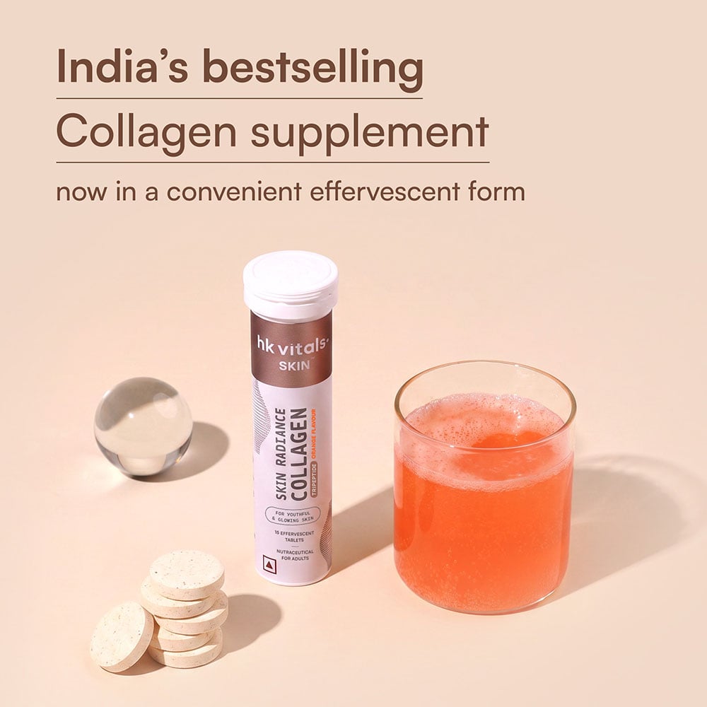 2 - HK Vitals Collagen Effervescent,  Marine Collagen  15 tablet(s)  Orange