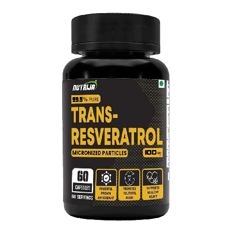 1 - NutriJa Micronized Trans Resveratrol 100mg, 60 capsules