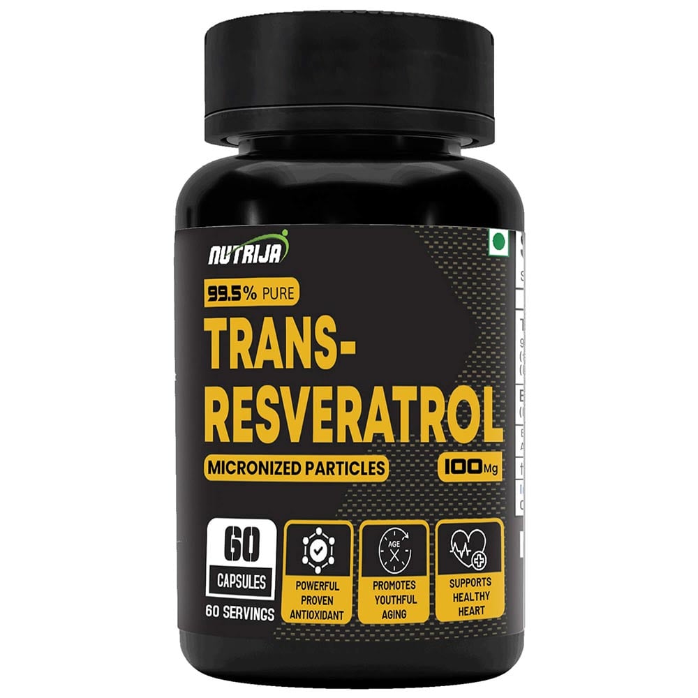 NutriJa Micronized Trans Resveratrol 100mg, 60 capsules-picture-17