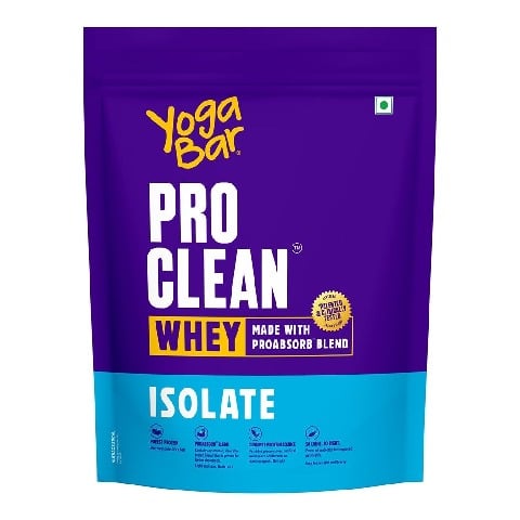1 - Yogabar Pro Clean Whey, 1.65 lb Isolate (Unflavoured)
