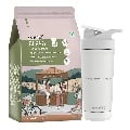 Clean Yeast Protein 1 kg Coffee & Steel Pro Shaker 700 ml Combo