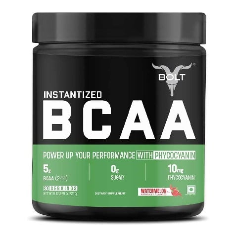 1 - Bolt BCAA, 0.52 lb 30 Servings Watermelon Fizz