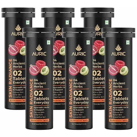 1 - Auric Skin Radiance Effervescent, 120 tablet(s)