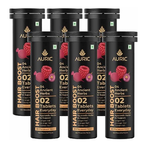 1 - Auric Hair Boost Effervescent, 120 tablet(s)