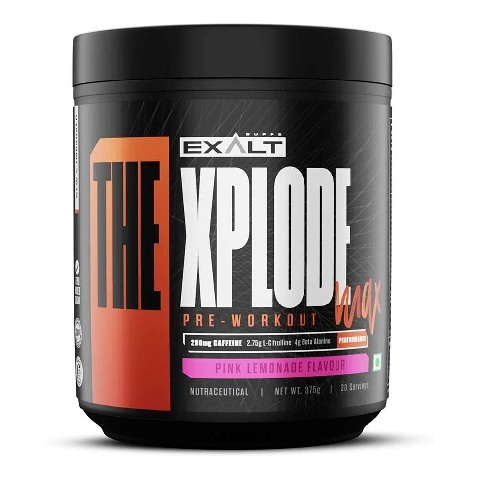 1 - Exalt Supps Xplode Max Pre Workout, 0.83 lb Pink Lemonade