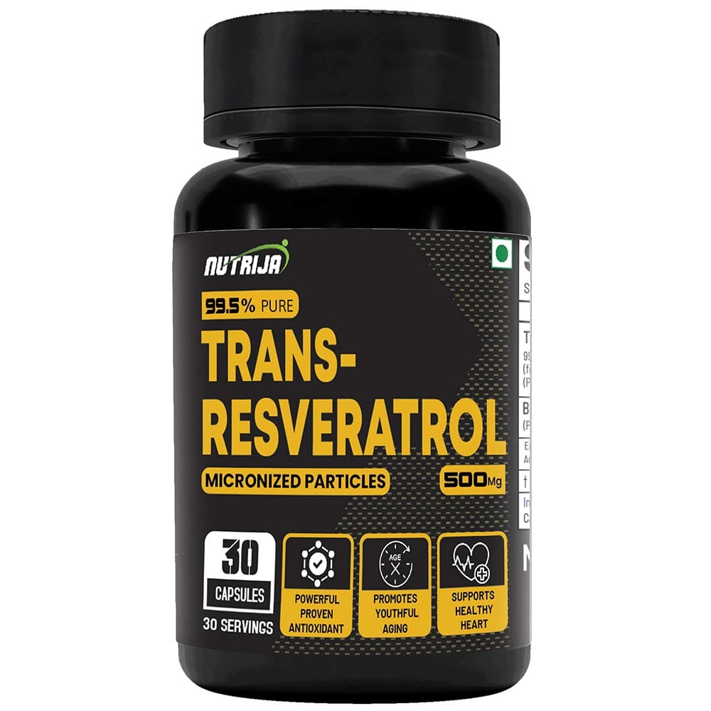 NutriJa Micronized Trans Resveratrol 500mg, 30 capsules-picture-16